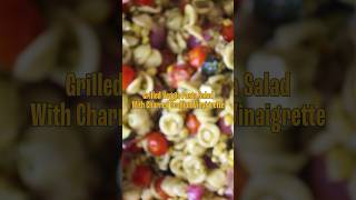 Making Grilled Vegetable Pasta Salad with Charred Scallion Vinaigrette [upl. by Jenica]