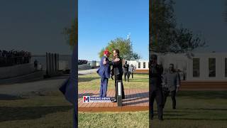 Elon Musk welcomes Donald Trump at SpaceX Launch Facility in Boca Chica Texas [upl. by Edwyna305]