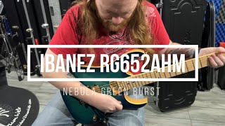 Ibanez RG652AHM NGB español [upl. by Marks421]