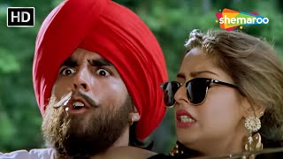 Gore Gore Mukhde Pe Kala Kala Chashma HD  Akshay Kumar Nagma  Suhaag 1994  Udit Narayan Hits [upl. by Lough]