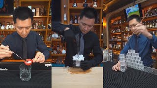 Amazing Bartender Skills  Cocktails Mixing Techniques At Another Level N004 [upl. by Carrissa735]