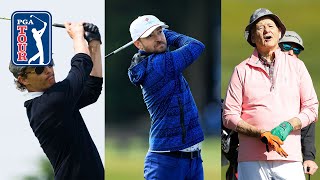 Best celebrity golf shots on the PGA TOUR [upl. by Eunice]