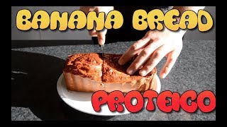 BANANA BREAD PROTEICO  GLASSA SEGRETA   RICETTE FIT [upl. by Pegma258]