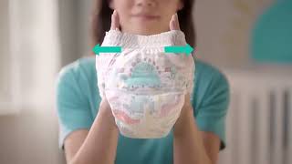 Pampers  Diapers  Vive Activo y Libre  Commercial Ad Creative  United States  2022 [upl. by Aihsoem]