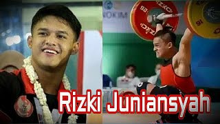 Profil Rizki Juniansyah  Peraih Medali Emas Angkat Besi Olimpiade Paris 2024 [upl. by Yanttirb]