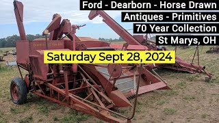 Advance Preview  Ford Tractors  Dearborn amp Horse Drawn Equipment  Boroff Auction 092824 [upl. by Roch133]