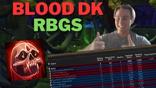 RANK 1 BLOOD DK IS OP IN RBGS [upl. by Aivun667]