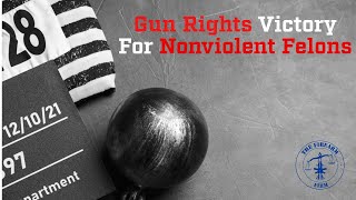 Good News Nonviolent Felons Win Another Gun Rights Victory [upl. by Rose473]