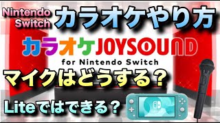 お家でカラオケ！Nintendo Switchでのカラオケのやり方を徹底解説！ [upl. by Bebe]