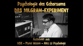 WDR Planet Wissen  Das Milgram Experiment [upl. by Yhtur]