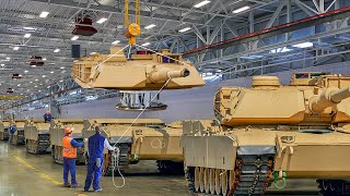 Inside Factory Rebuilding US Army’s Massive M1 Abrams [upl. by Paxon]