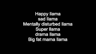 Twaimz  The llama song LYRICS [upl. by Hank]