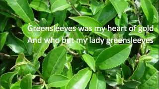 Greensleeves lyrics Orginal [upl. by Ettenan]