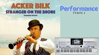 Performance de quotStranger on the Shorequot  Acker Bilk no Teclado Tyros 4 [upl. by Nonaihr363]