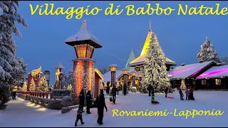 Villaggio di Babbo Natale a Rovaniemi Lapponia raccolta dei migliori video Santa Claus Village [upl. by Florencia]