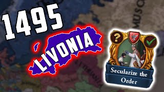 Livonia has one of the MOST ENJOYABLE Mission Trees in EU4 [upl. by Khanna]