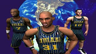 Indiana Pacers NBA Inside Drive 2002 Game 7  Pacers vs Trailblazers [upl. by Boiney]