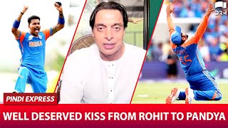 Well Deserved Kiss From Rohit to Pandya  T20WorldCup  SAvIND  Shoaib Akhtar [upl. by Ylaek611]