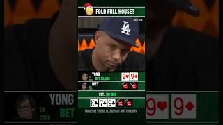 Folding Full House  Short Deck poker [upl. by Season]