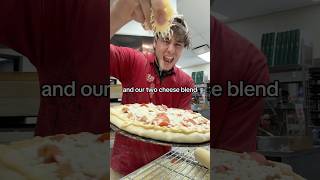 Making a CHEESY BASED PIZZA pizza food trending youtube youtubeshorts funny [upl. by Henrietta]