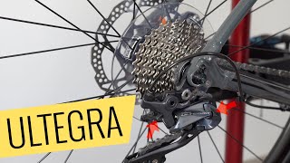 Shimano ULTEGRA Schaltung RICHTIG EINSTELLEN R8000er Serie  einfach amp schnell  Fahrradorg [upl. by Wales718]