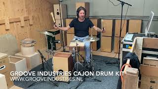 Groove Industries Cajon Drum Kit [upl. by Panta]