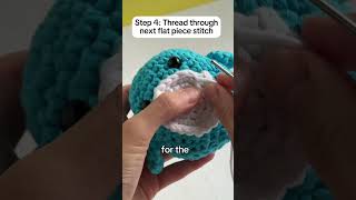 Here are some tips and tricks for sewing a flat piece onto your crochet What else should we cover [upl. by Aileda240]