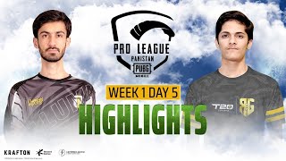 🔥Highlights  PMPL Pakistan Fall 2022 W1D5 [upl. by Attlee65]