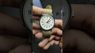 Timex Weekender ref T2N651 Indiglo light up 38mm dial timexweekender timex fieldwatch army [upl. by Lanahtan]