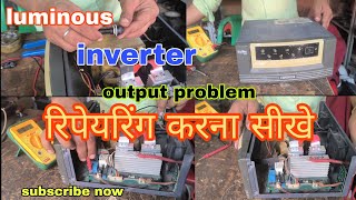 inverter repairing kaise karen  inverter battery not charging luminous inverter [upl. by Nuahsyt380]