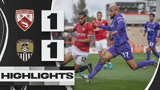 HIGHLIGHTS  MORECAMBE 11 NOTTS COUNTY [upl. by Arlon126]