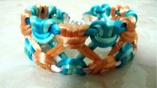 DIY como hacer pulseras de la amistad en macramé  DIY how to make friendship bracelets macrame [upl. by Petey]