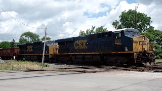 CSX Bangs Through The Diamond [upl. by Consuela]