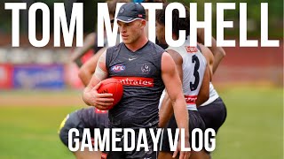 Tom Mitchell Gameday Vlog vs Hawthorn [upl. by Eilahtan]