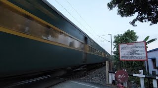 Last ICF run of Indias first garib rath expressSaharsa amritsar garib rath express [upl. by Fidelio]