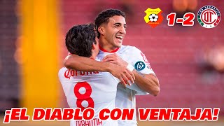 TOLUCA VENCE A HEREDIANO EN LIGA DE CAMPEONES CONCACAF 2024 CONCACHAMPIONS  EN ZONA FUT [upl. by Akenn678]