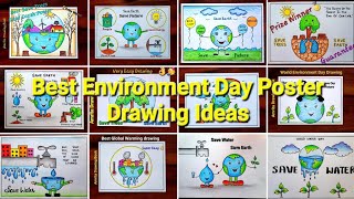 Best Environment Day Poster Drawing Ideas  World environment Day 2023 Poster Idea  Creative Poster [upl. by Na349]