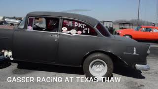 Gasser Racing at the Texas Thaw [upl. by Brosine]