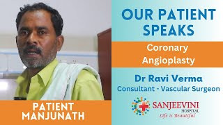 Patient Feedback  Coronary Angioplasty  Dr Ravi Verma Consultant Vascular Surgeon [upl. by Mauceri]