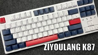 ZIYOULANG K87  WIRELESS KEYBOARD SA 12K LEGIT BA UNBOXING AND TEST [upl. by Tsan667]