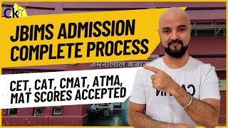 Complete JBIMS Admission Process CET CAT CMAT ATMA MAT Scores accepted [upl. by Isleen392]