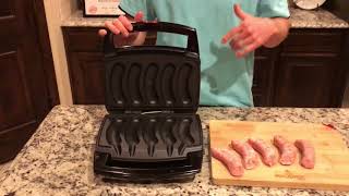 Johnsonville Sizzling Sausage Grill Review [upl. by Stiles]