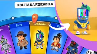 Rodei ganhei e testei skin Lendária NO SIGNAL no Block Dash em STUMBLE GUYS [upl. by Anitsim906]