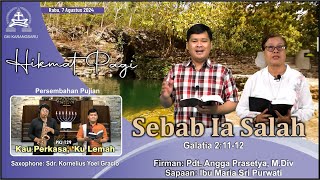 HIKMAT PAGI  Rabu 7 Agustus 2024  Pdt Angga Prasetya MDiv [upl. by Anir]