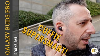 Recensione BUDS PRO di SAMSUNG Cuffie SUPERSMART [upl. by Mitran]