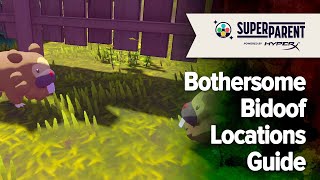 Pokemon Legends Arceus Bothersome Bidoof Locations Guide [upl. by Lucrece]