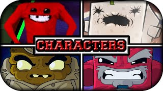 ❚Super Meat Boy Forever❙All Characters ❰Guide❙Unlockable Showcase❱❚ [upl. by Ettennor]