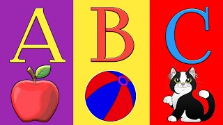 A For Apple B For Ball C For Cat D For Dog Nursery Rhyme by Shaan is a preschool [upl. by Oderfigis673]