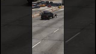 Ram TRX WAS 1 Inch away from hitting a police officer on the Highway [upl. by Hillinck]