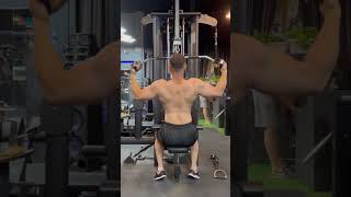 Lat Pulldown Neutral Grip Master Your Back Workout gym bodybuilding bodybuilder fitness [upl. by Iarised]